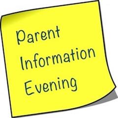 6th Year Parents Information Evening