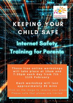 Keeping your Child Safe: Internet Safety Training for Parents